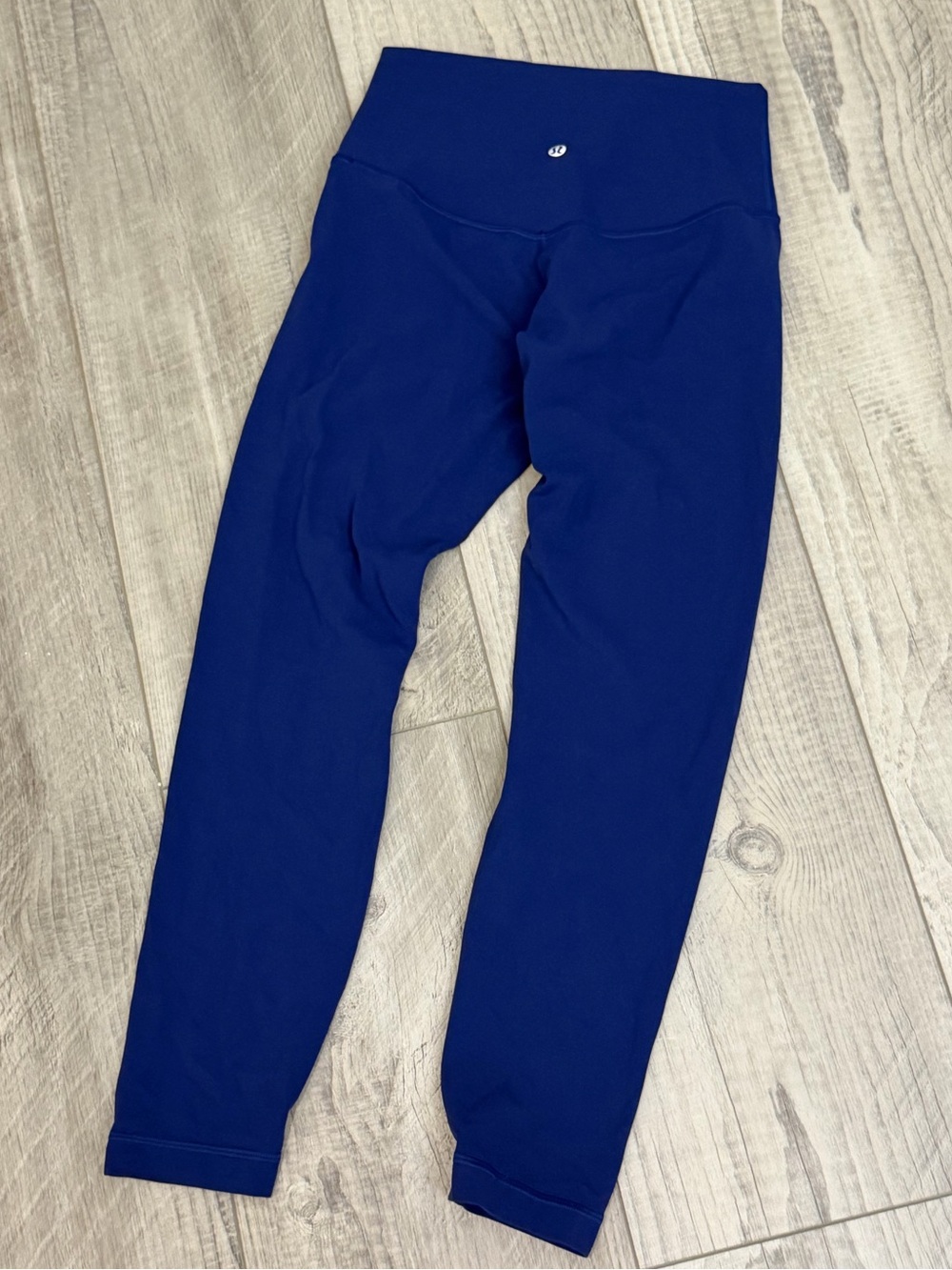 Lululemon Align No Line High Rise Leggings 25” Clubhouse Blue Size 6 Sold Out - Picture 3 of 7